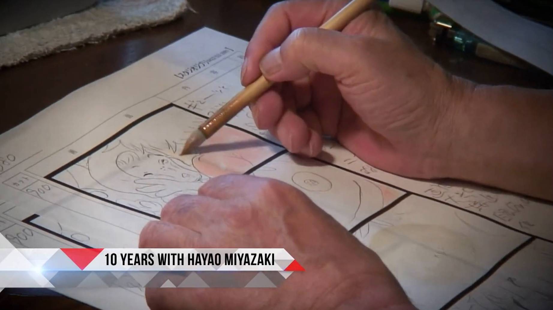 Thumbnail capture of 10 Years with Hayao Miyazaki